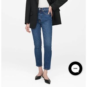 Anine Bing Sonja Jeans in Mid Indigo